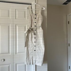 Universal thread || cream and black dress